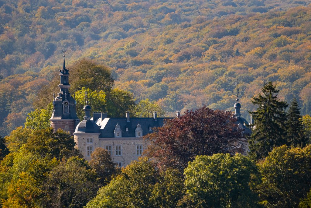 Mirwart Château et cadre paysager