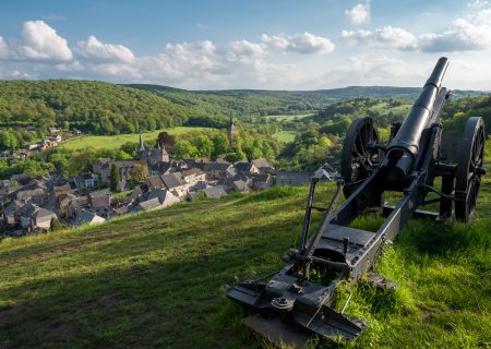 Point-de-vue des canons à Vierves-sur-Viroin
